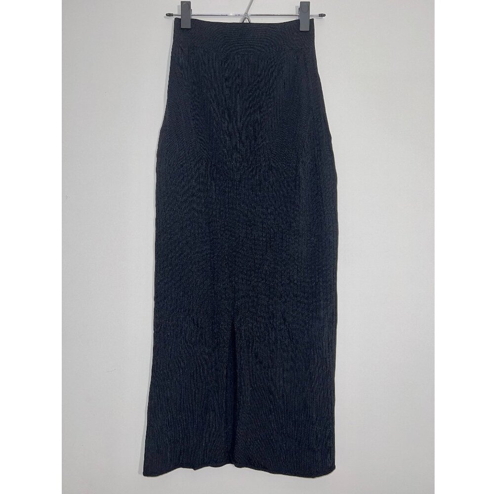 Uniqlo x Mame Kurogouchi 3D Knit Ribbed Long Skirt Size XS